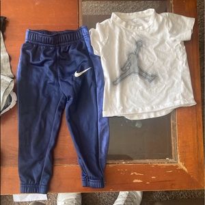 Toddler Nike air Jordan outfit